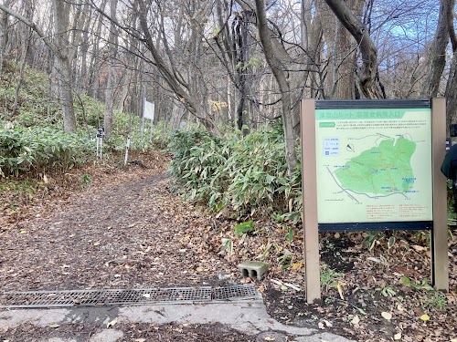 Mount Moiwa Hiking Walking trail - Start