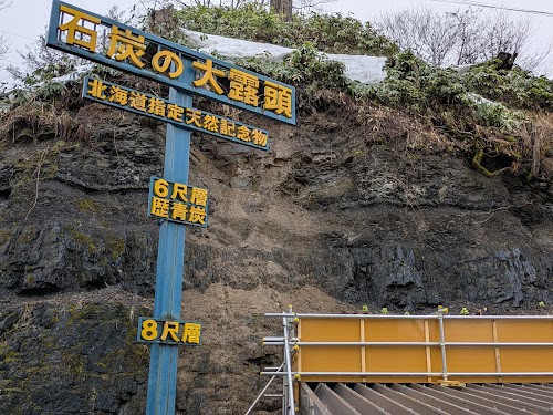 石炭の大露頭