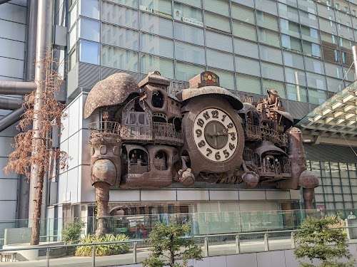 NTV Big Clock designed by Hayao Miyazaki
