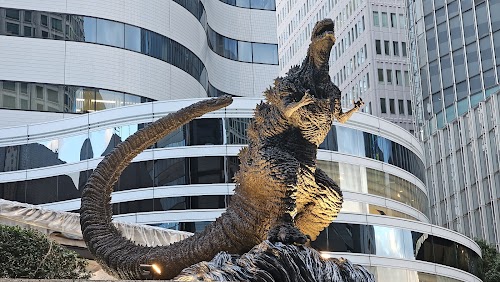 Godzilla Statue